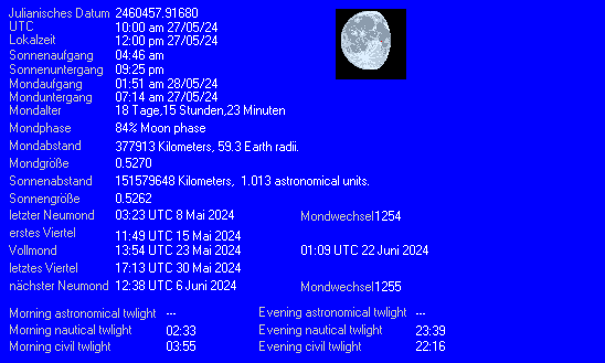 Mond-Sonne 1
